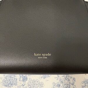 Kate Spade Black Textured Shoulder Bag